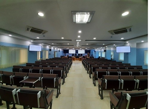LED lights at Hi Tech Seminar Hall- Main Campus