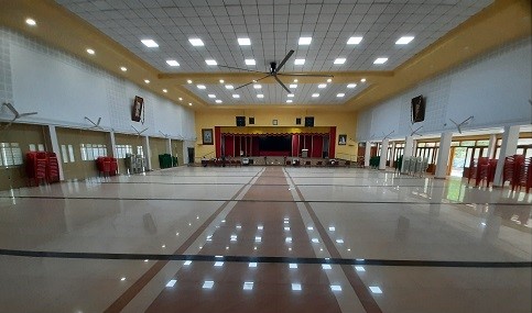 LED lights at Thiruchitrambalam Auditorium- Main Campus