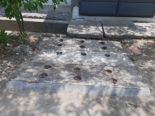 Rain water Collection beds in Main Campus