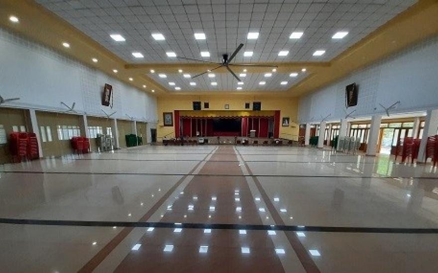 LED lights at Thiruchitrambalam Auditorium- Main Campus