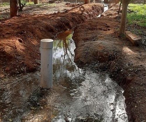 Rain water Harvesting in Engineering Block- Satellite Campus