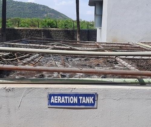 Sewage Treatment Plant- Aeration tank Engineering Block- Satellite Campus