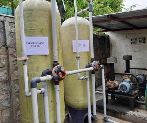 Sewage Treatment Plant- Fitters- gate III in Main Campus